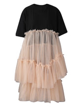HEYFANCYSTYLE Luxury Women's Mesh Ruffle Shirt, Elegant Fit for Special Occasions